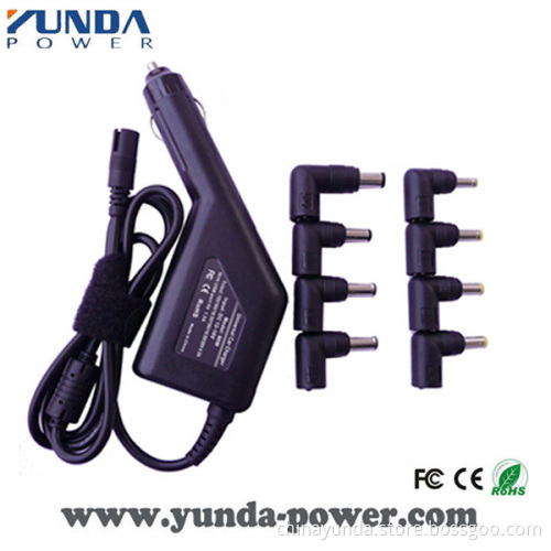 40W Car Charger Laptop Adapter with various size DC connectors